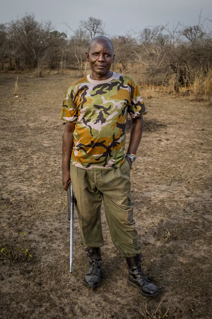 Portrait of a safari guide, Lower Zambezi